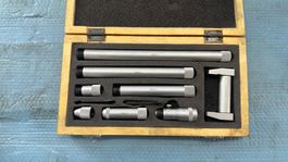 Stangenmikrometer Satz, Messbereich 50-600mm, Top Zustand!