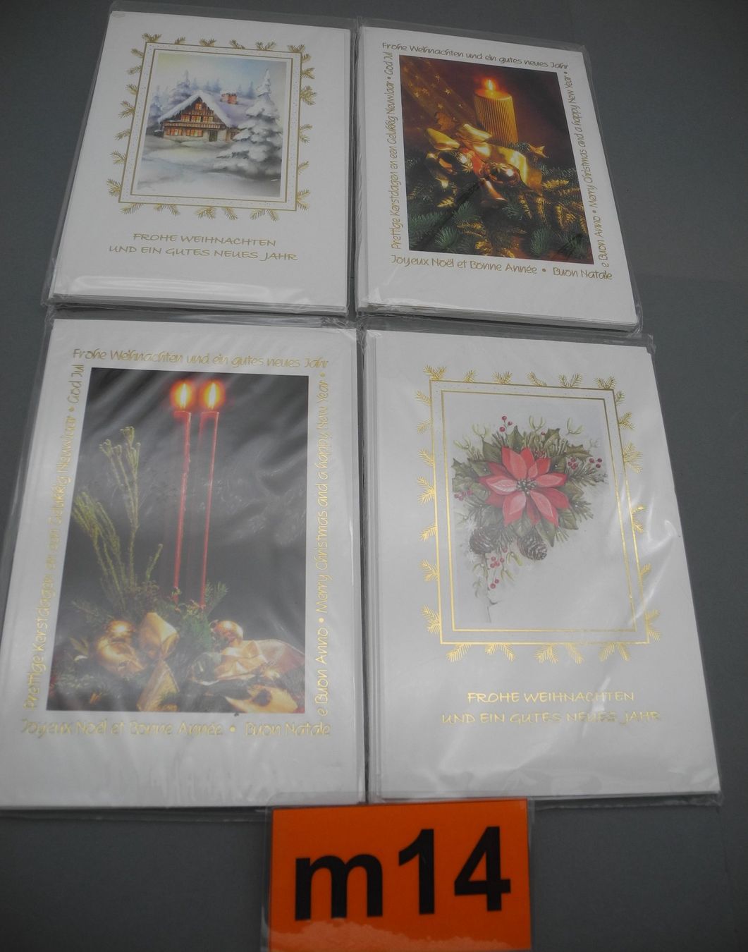 Cartoline: 20 Weihnachtskarten, Nr. m14 – Nuovo e nell'imballaggio originale da Kottwil venduto da Crazyrolf 1
