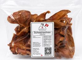 Aktion! Schweineohren, 1kg - DeinFutter.ch, Top Qualität