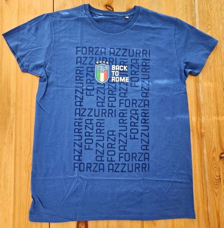 Italien Fanshirt "Back to Rome" NEU Grösse L Fussball Italia