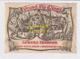 Etikette - Gewürz-Traminer /bd