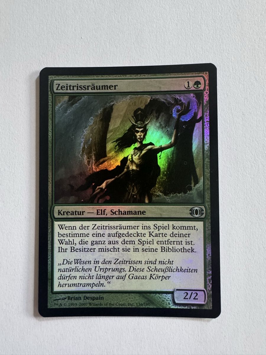 Magic The Gathering Carte collezionabili: MTG Zeitrissäumer Foil Deutsch NM – Usato da Stadel venduto da bewinshop