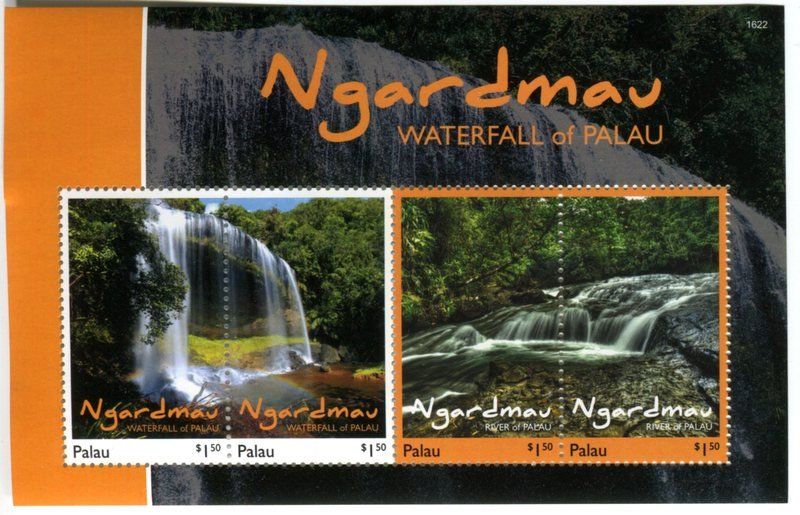 Tous les timbres: Block "Wasserfälle". Palau. – Neuf avec emballage d'origine à Basel par Butsch5
