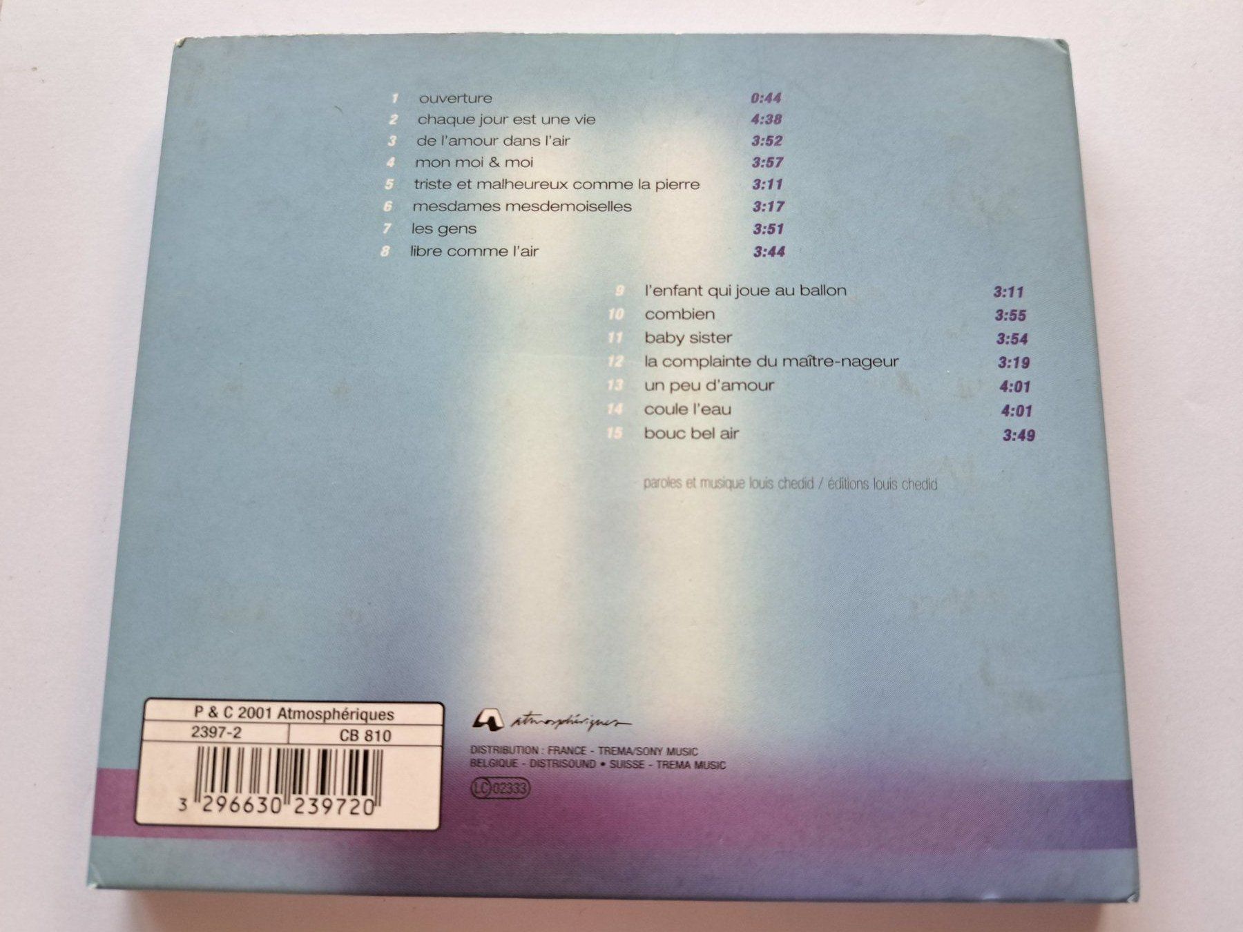CDs: Cd Louis Chedid - BoucBelair  – Gebraucht aus Pully von bro_n52j 1
