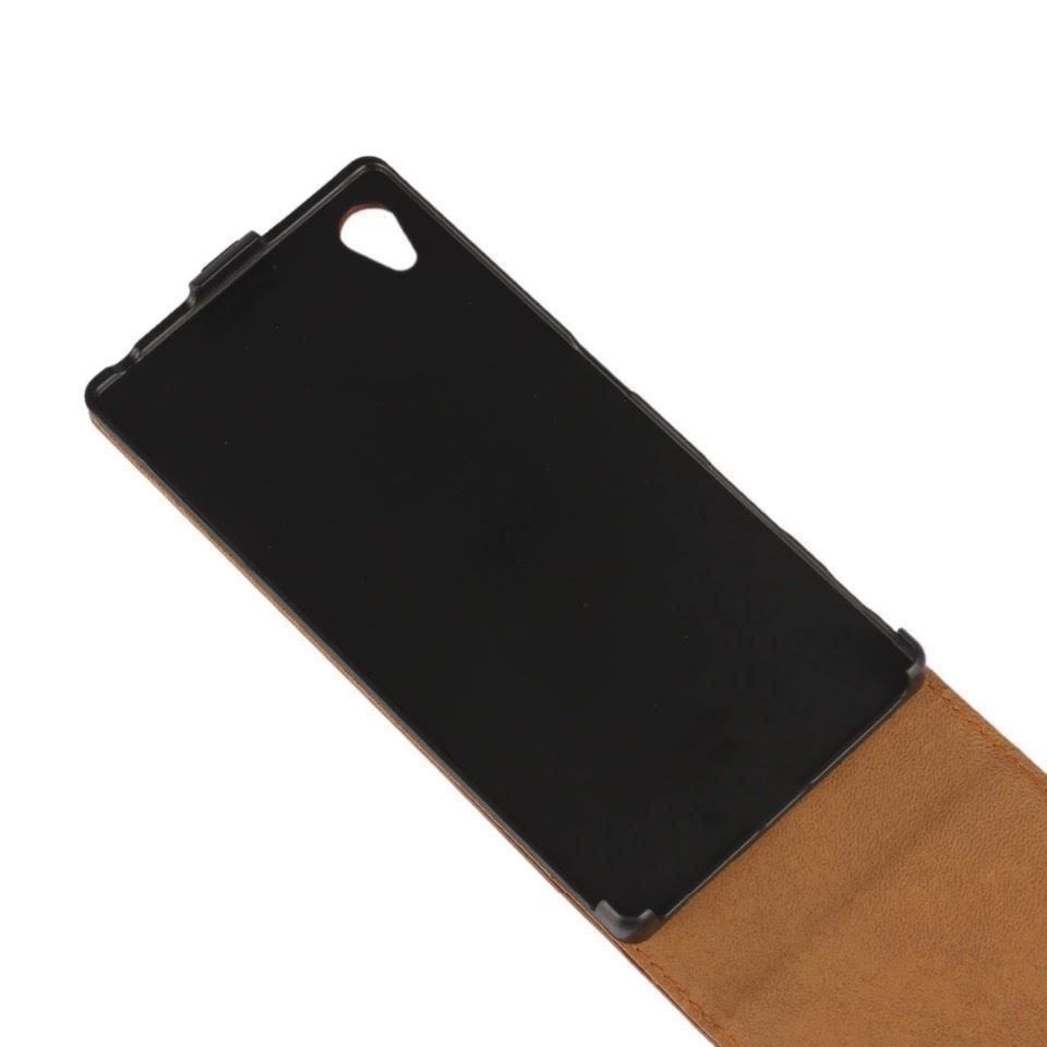 Sony Telefoni cellulari / Smartphones: Xperia Z5 Compact Vertikal Leder Case – Nuovo e nell'imballaggio originale da Zürich venduto da Case-247 2