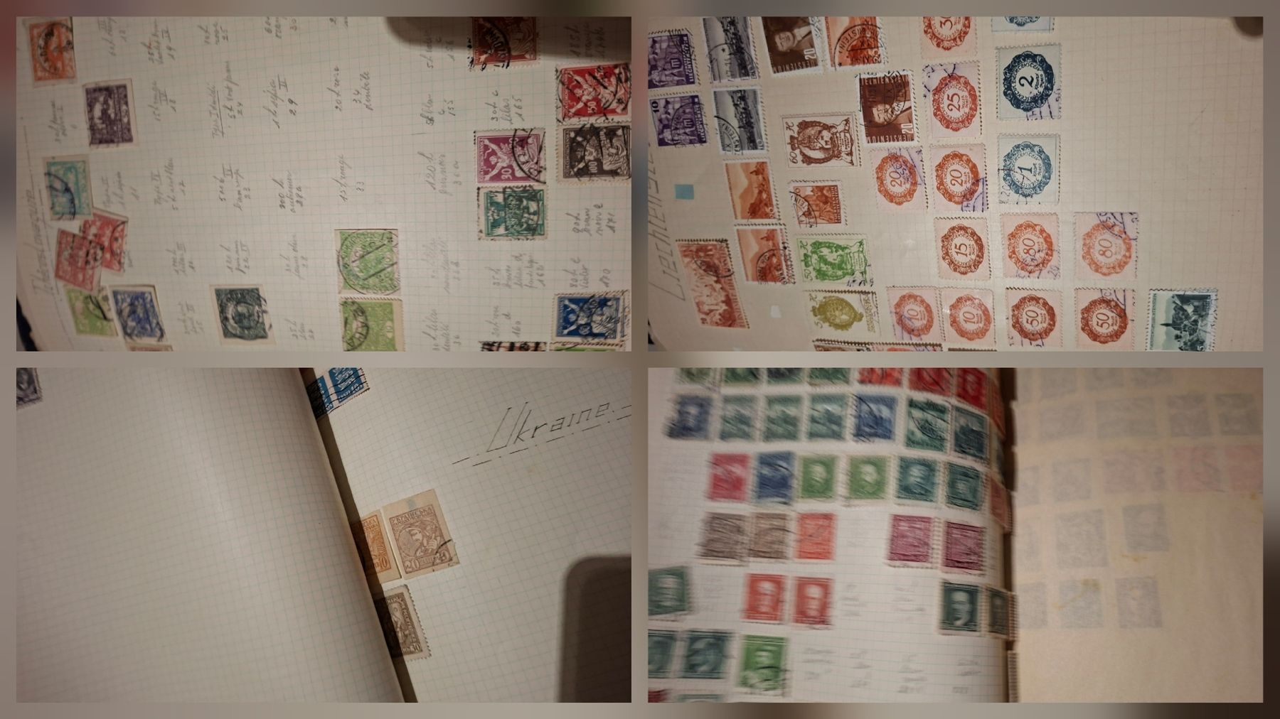 Alle Briefmarken: Album mit diversen Briefmarken / Kabe  – Gebraucht aus Balgach von SIMEON27