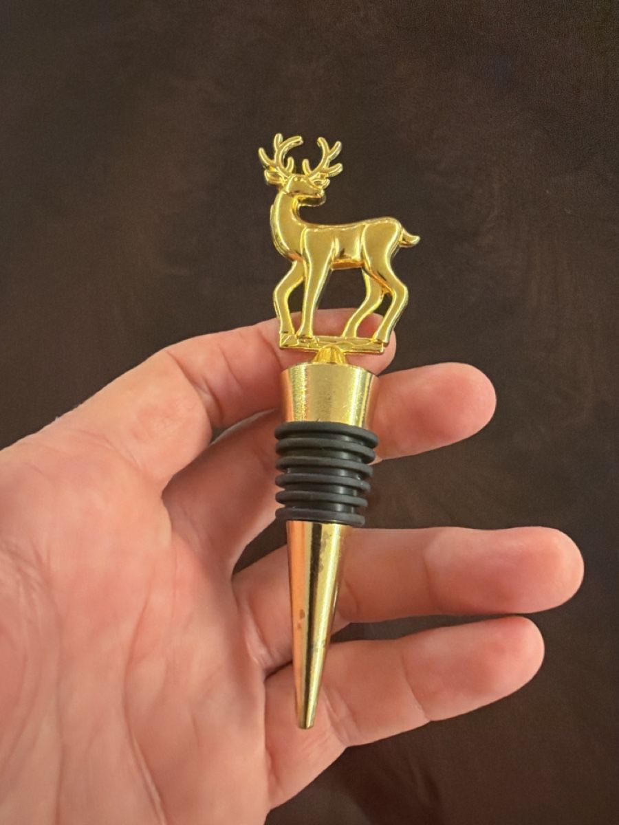 Apribottiglie & Tappi per chiusura: Flaschenverschluss Hirsch Gold – Usato da Zürich venduto da joyfulgrace 2