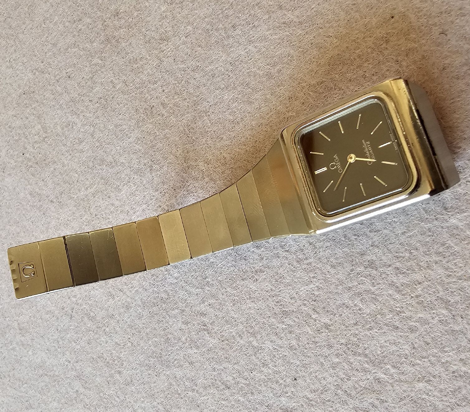 Omega Orologi: OMEGA Constellation Saphirglas Elegante Damenuhr – Usato da Speicher venduto da Swisswtch 6