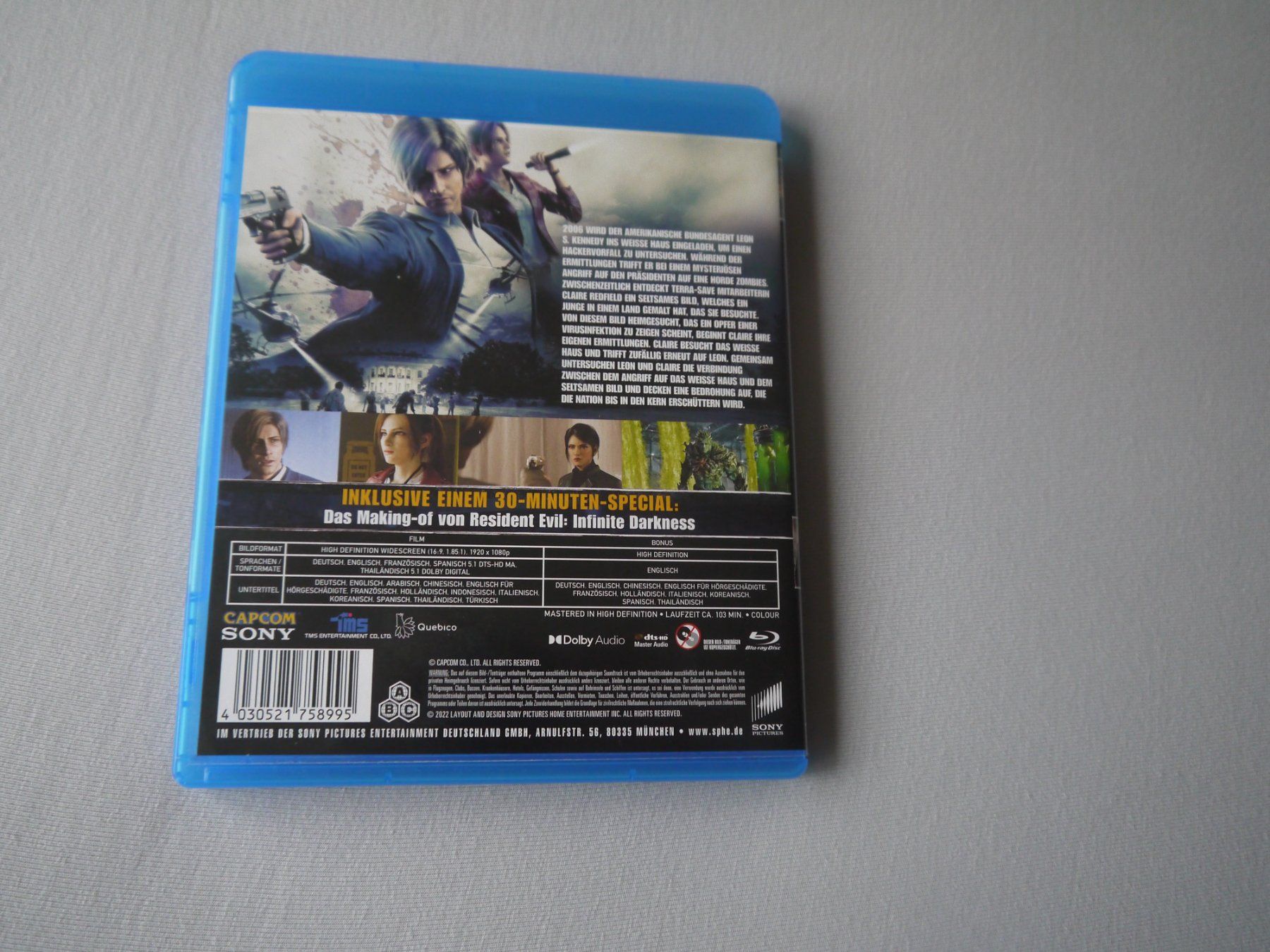 Tutti i DVDs: RESIDENT EVIL - INFINITE DARKNES – Usato da Hagendorn venduto da Blaf 1