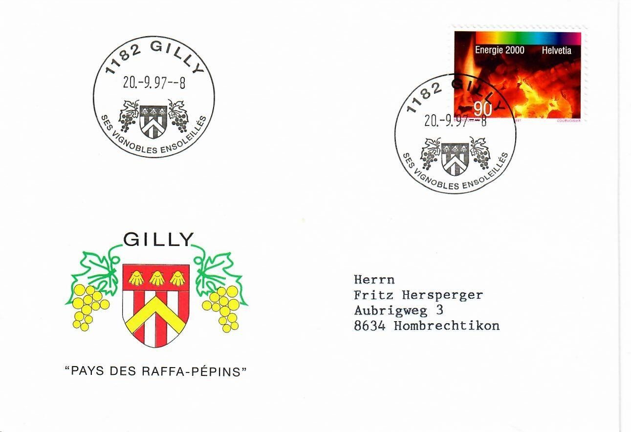 Tous les timbres: Brief, Gilly – D'occasion à Hochdorf par Ziegel-16