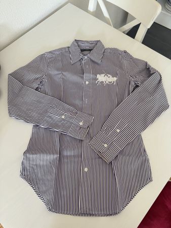 Bluse Lauren Ralph Lauren 36 lila weiss