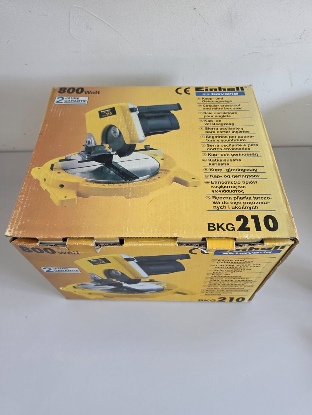 Einhell Seghe: Kappsäge Gehrungssäge - Einhell Bavaria BKG 210 - 2002 – Usato da Birr venduto da DisDas 1
