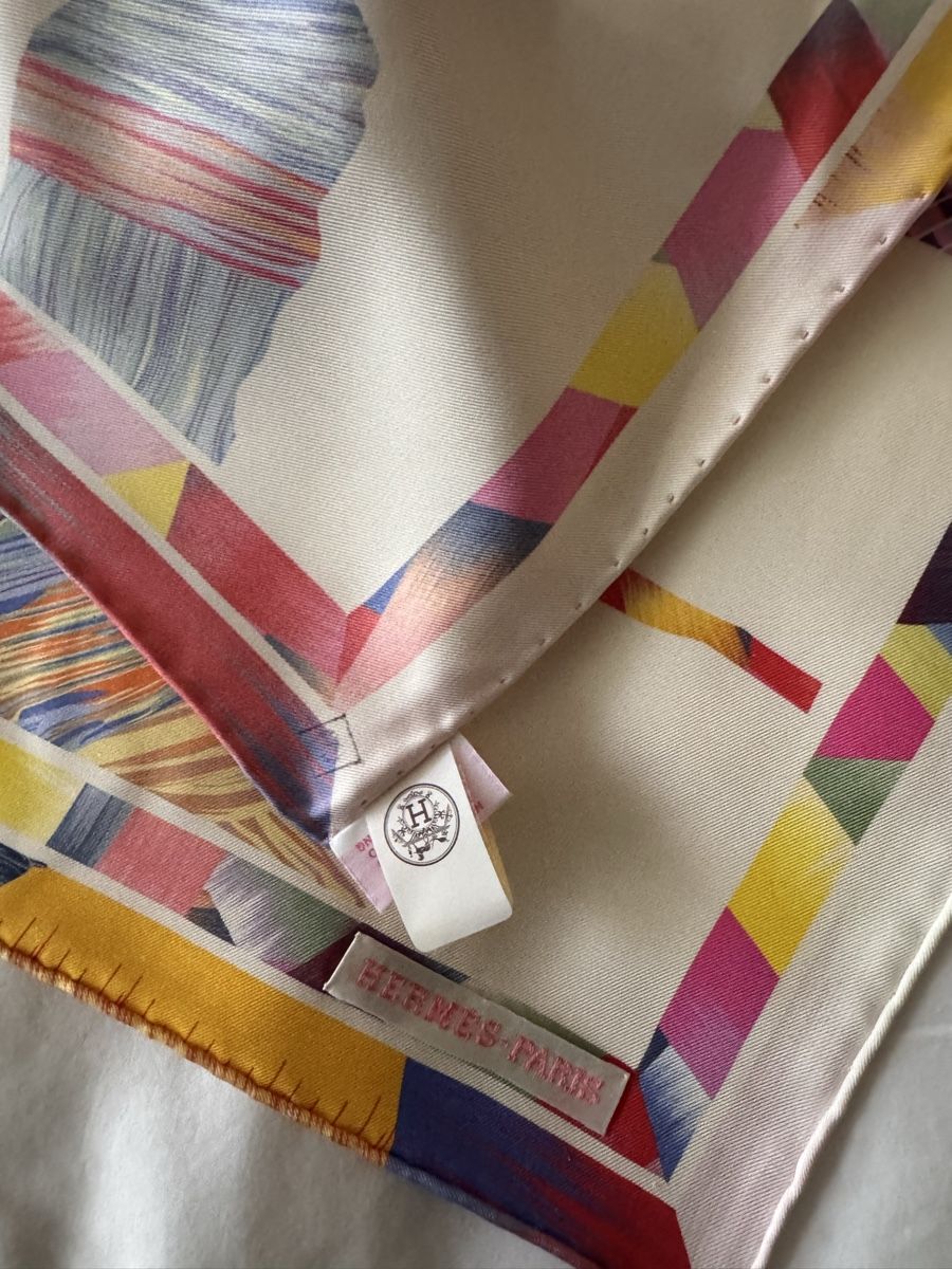 Hermès Foulard & Sciarpe: Hermès carré 90 Marble WoW  – Nuovo e nell'imballaggio originale da Genève venduto da Allisgood 7