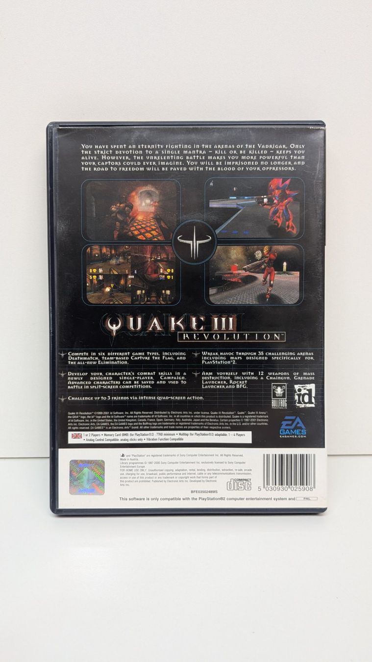 Spiele: Quake III Revolution - PlayStation 2 – Gebraucht aus Menziken von mame18 2
