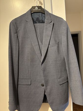Costume 3 pièces Paul Kehl bleu taille 48 slim fit