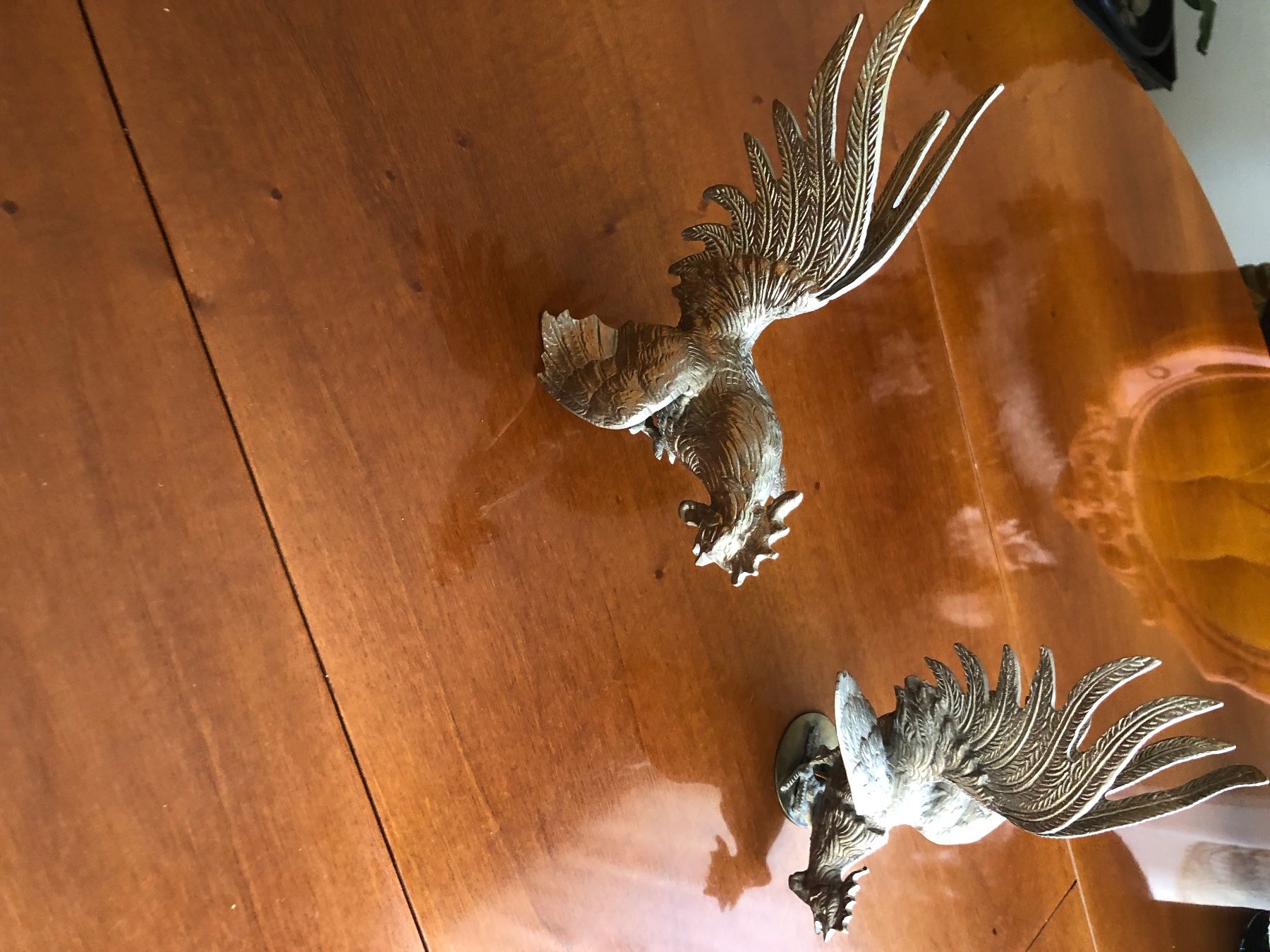 Figurines: 2Wunderschöne Pärchen Hahns – D'occasion à Basel par Ivana_4 2