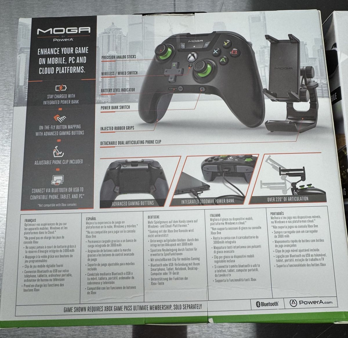 Controller: 2 Stück MOGA PowerA Controller XP5X Plus Gaming, unbenutzt – Nuovo e nell'imballaggio originale da Hausen AG venduto da TomTell1291 4