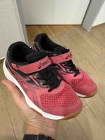 Asics Kinderschuhe rosa schwarz Grösse 32.5