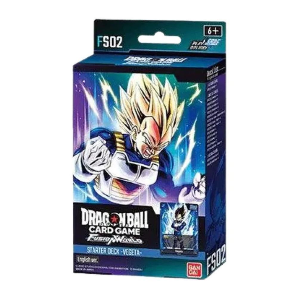 Bandai Sammelbilder & Trading cards: Vegeta Starter Deck Dragon Ball Super Fusion World FS02 – Gebraucht aus Genève von Cardtreasure