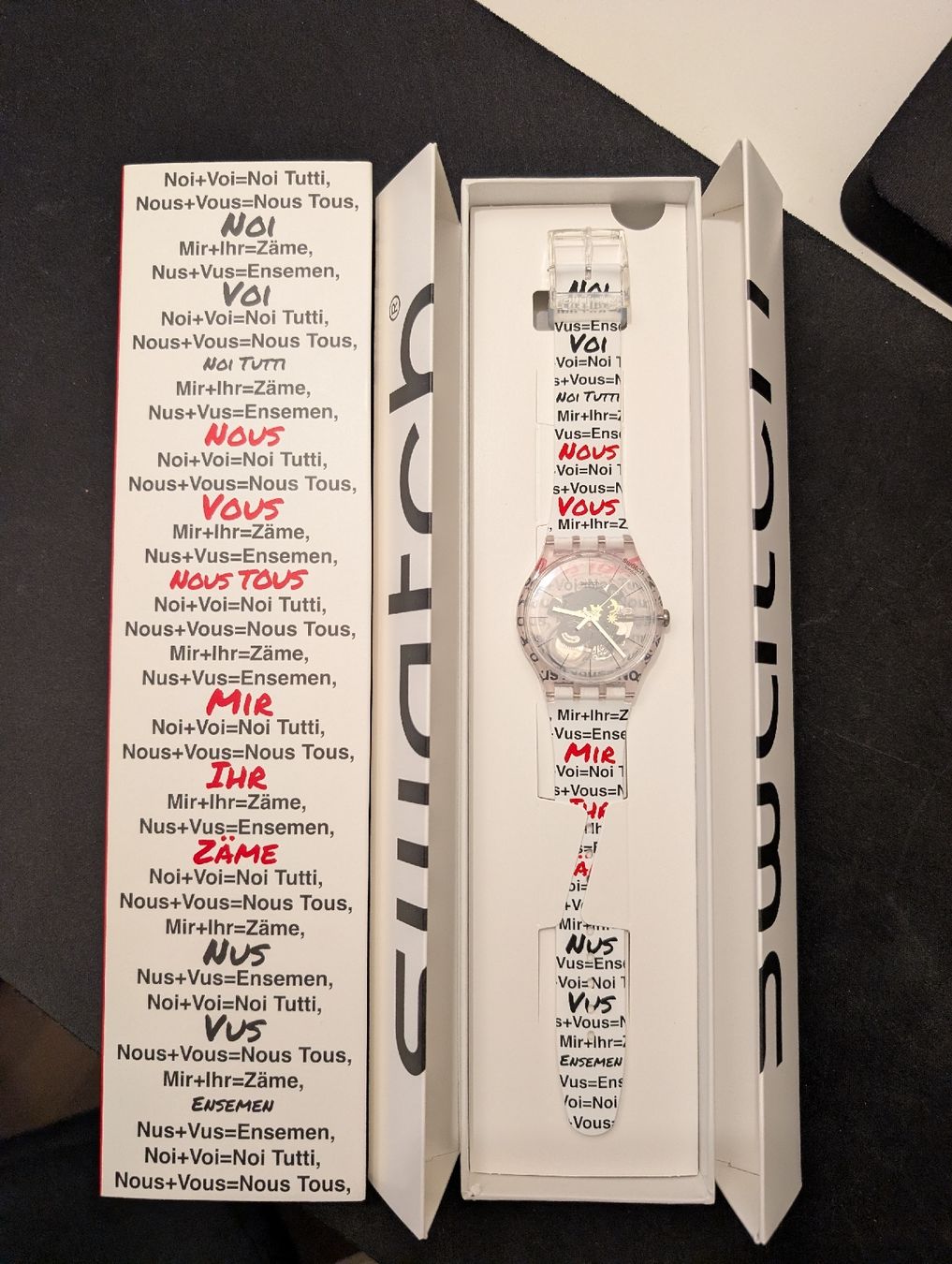 Swatch Orologi: Swatch GV Aktionärsgeschenk 2026 – Nuovo e nell'imballaggio originale da Feldbach venduto da olivier_ 2