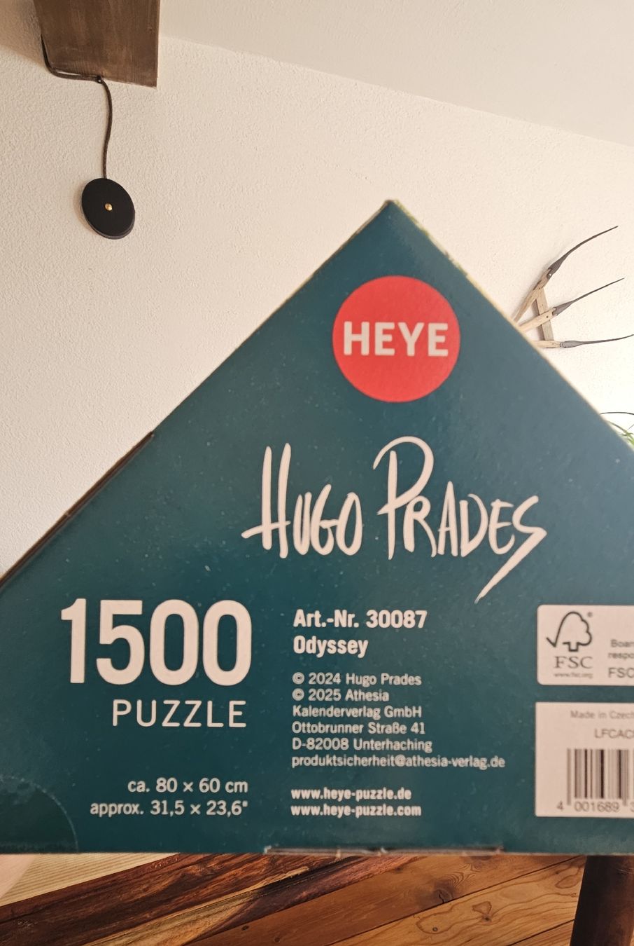 Heye Puzzle: Heye Puzzle Hugo Prades 'Odyssey' – Nuovo (secondo la descrizione) da Teufen AR venduto da patchouli13 1