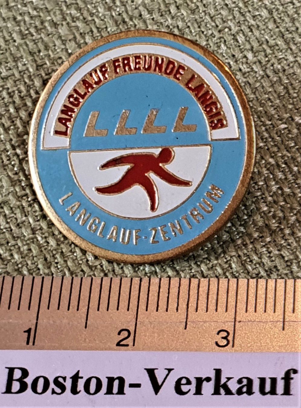 Placchette & Badge: D894  Pin Langlauf Freunde Langis Zentr. – Usato da Reinach BL venduto da Boston-Verkauf 1