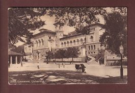 LAUSANNE - Université - 1924