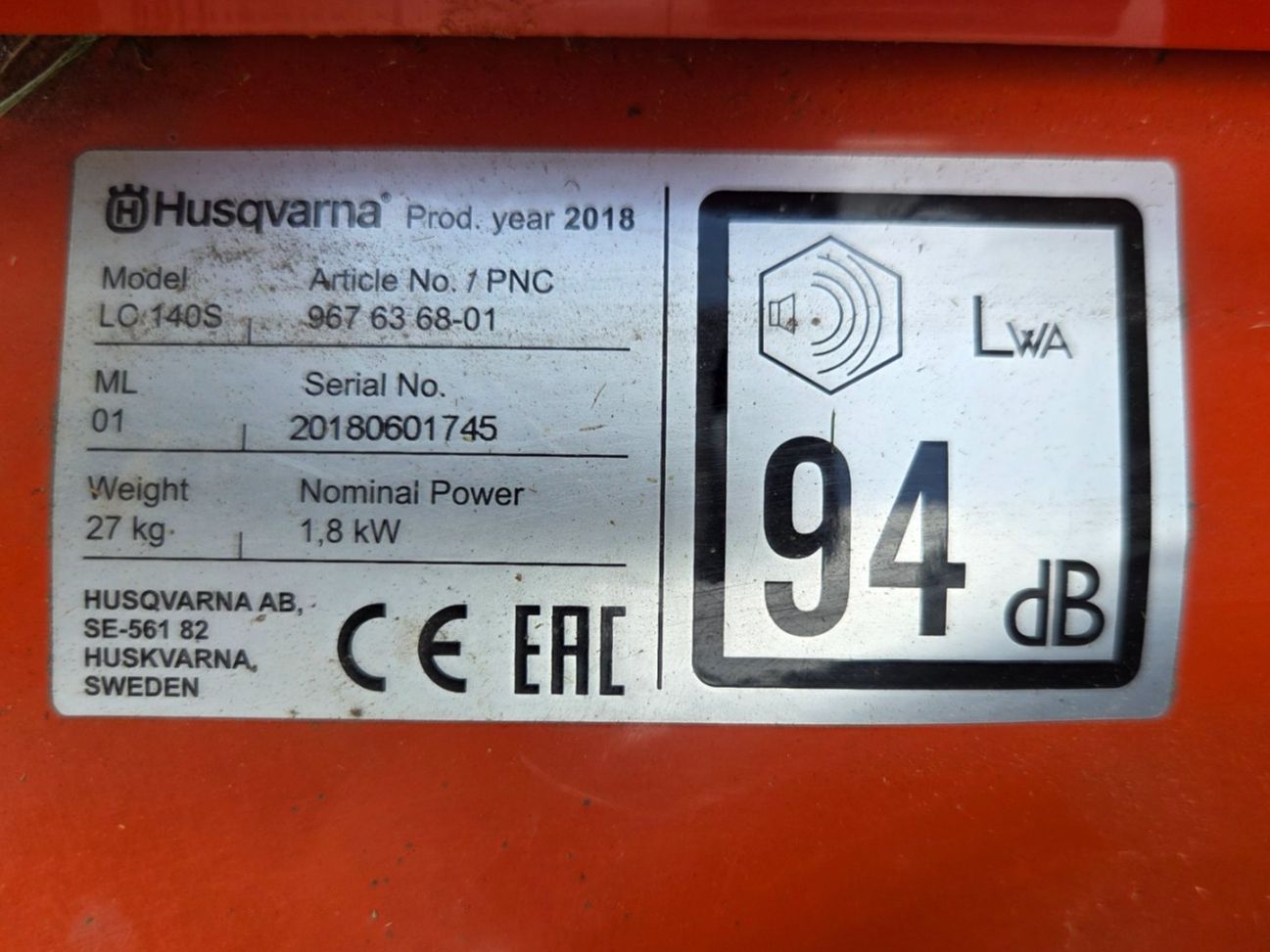 Husqvarna Rasenmäher: Rasenmäher Benzin – Gebraucht aus Pratteln von Maximo4133 2