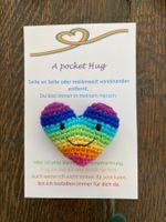 Pocket Hug / Taschenumarmung Handmade