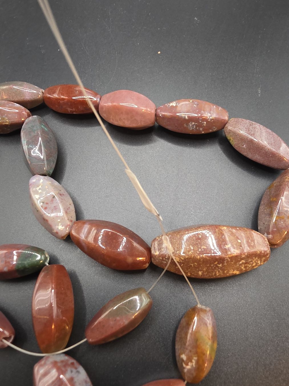 Catenine: Wunderschöne Edelstein Kette, Top Zustand, ACHAT – Nuovo (secondo la descrizione) da Arbon venduto da MadameLuLa9320 2