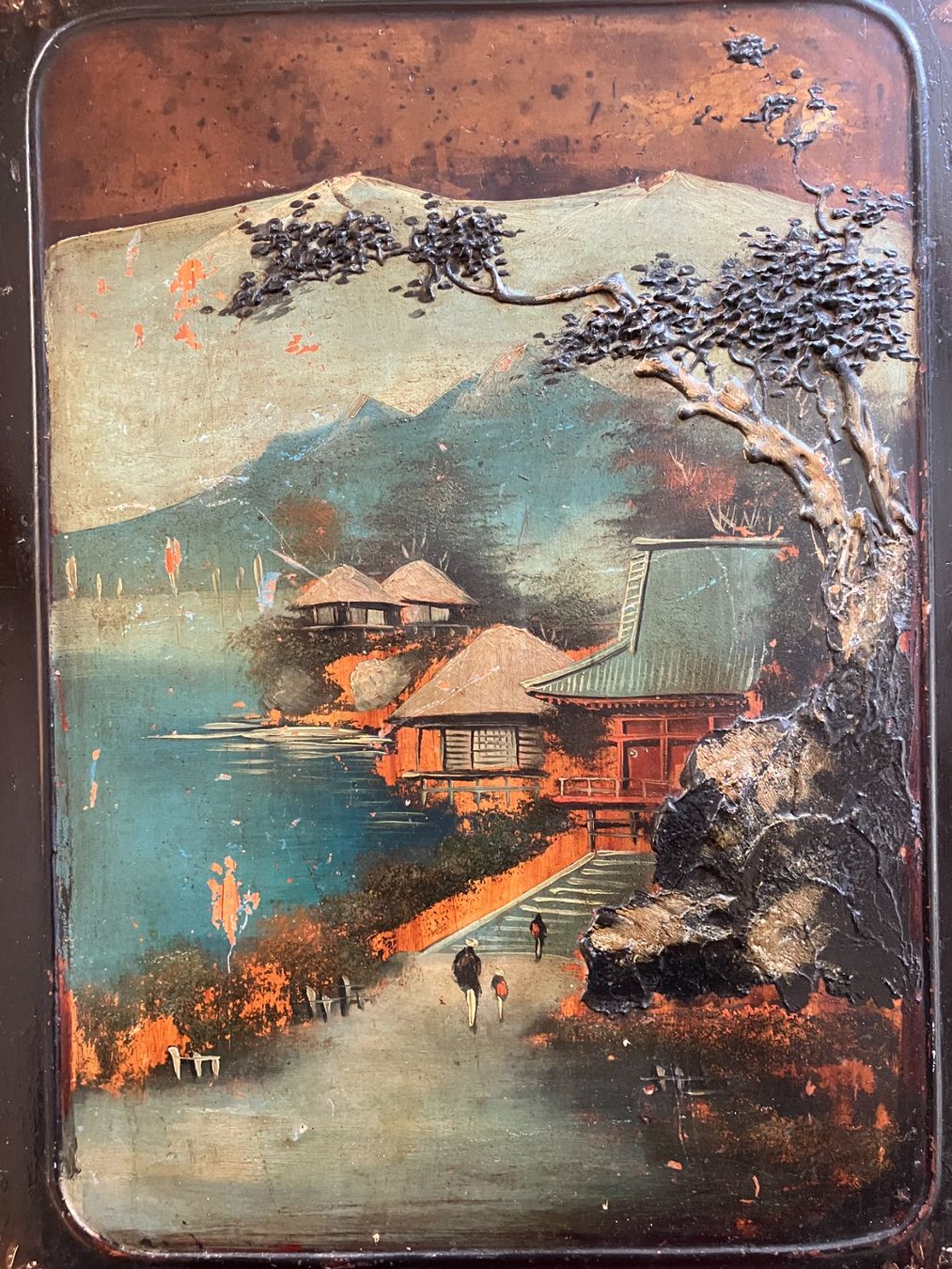 Dipinti: antike chinesische Seenlandschaft – Usato da Männedorf venduto da Amleto3 1