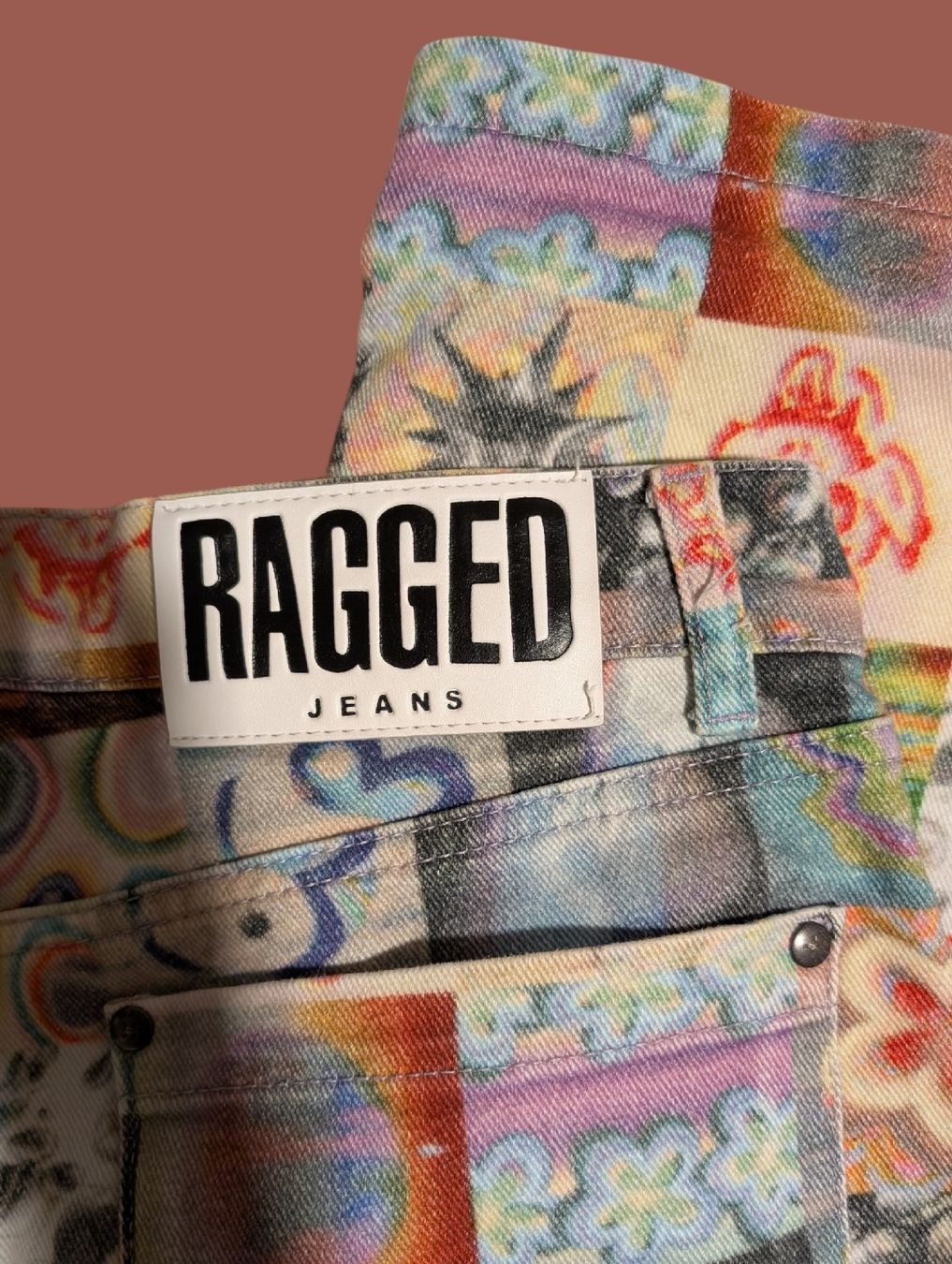 Jeans: The Ragged Priest gemusterte Jeans – Gebraucht aus St. Gallen von nadinewho 2