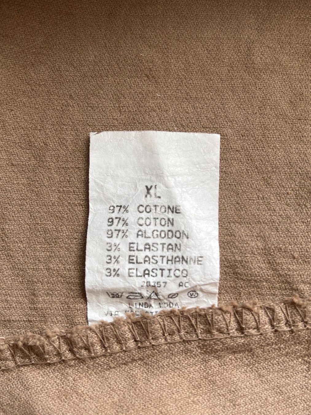 Pantaloni: Pantalon beige velours – Nuovo (secondo la descrizione) da St-Sulpice VD venduto da Twin5 3