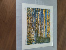Abstrakte Farbgrafik / Druckgrafik – 110/140 – Atelier 96 – 