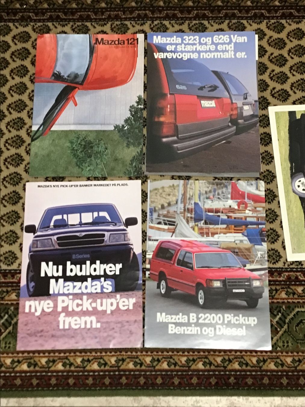 Mazda Documenti: Mazda Prospekt der 80ziger – Usato da Horw venduto da adler65