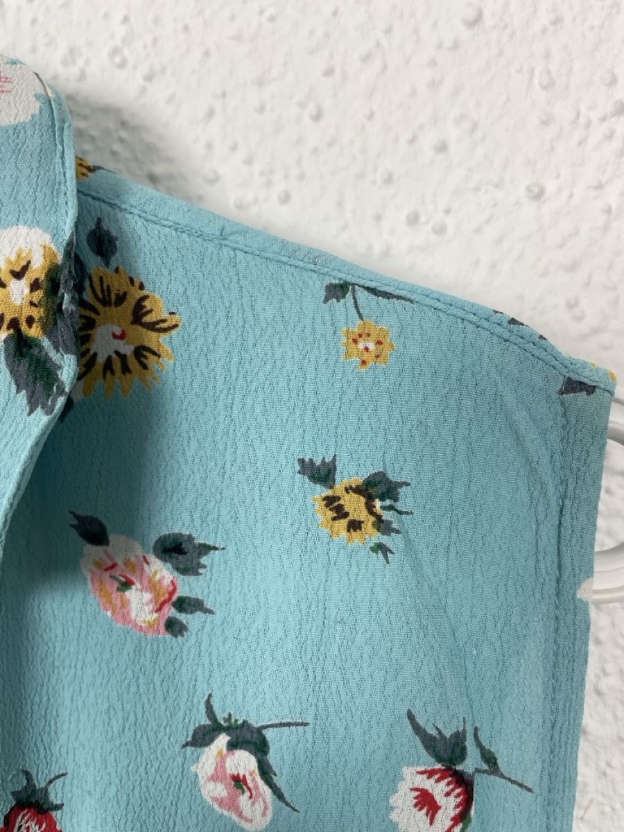 Vestiti: Vintage floral blue dress – Usato da Knonau venduto da Grapesvintage 3