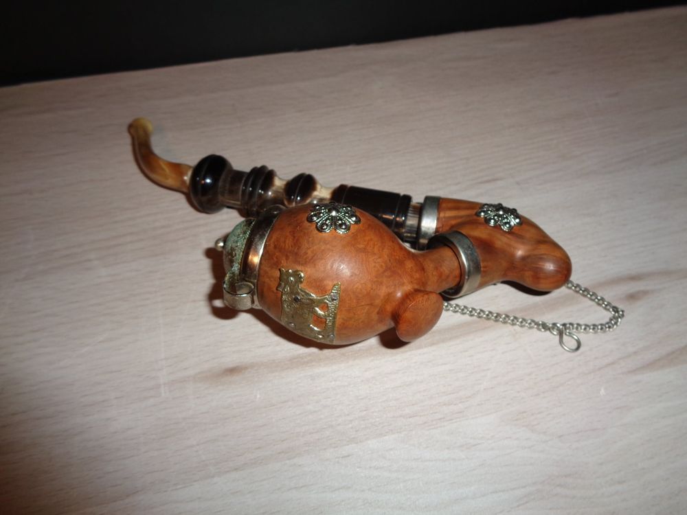 Klassische Pfeife mit Metallkopf, 8 cm, 4,99