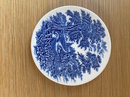 Assiette vintage English Tableware LTD - Décor bleu!