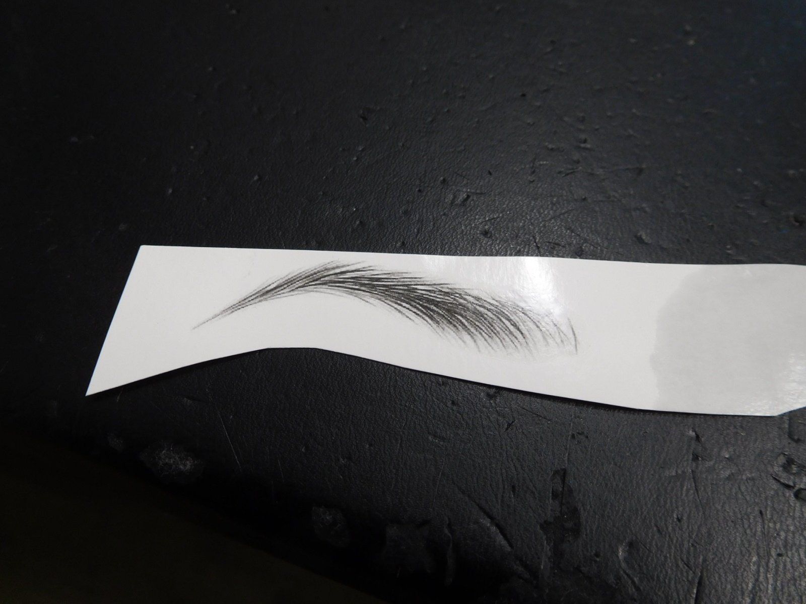 Aufkleber: 4D Augenbrauen Tattoo Aufkleber semi permanent – Neu und originalverpackt aus Holziken von Rupe 3