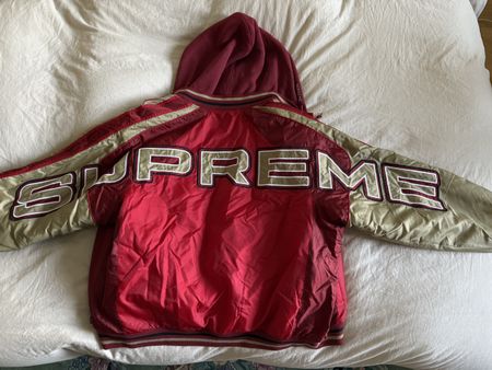 Supreme Hooded Stadium Jacket XL