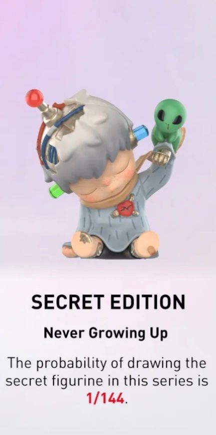 Pop Mart Statuette: Hirono Echo SECRET Never Growing Up 1/144 – Nuovo e nell'imballaggio originale da Airolo venduto da MomTheBraggerStudio 4