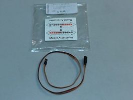 Servo Verlängerungskabel mit Goldstecker (Graupner, Futaba)