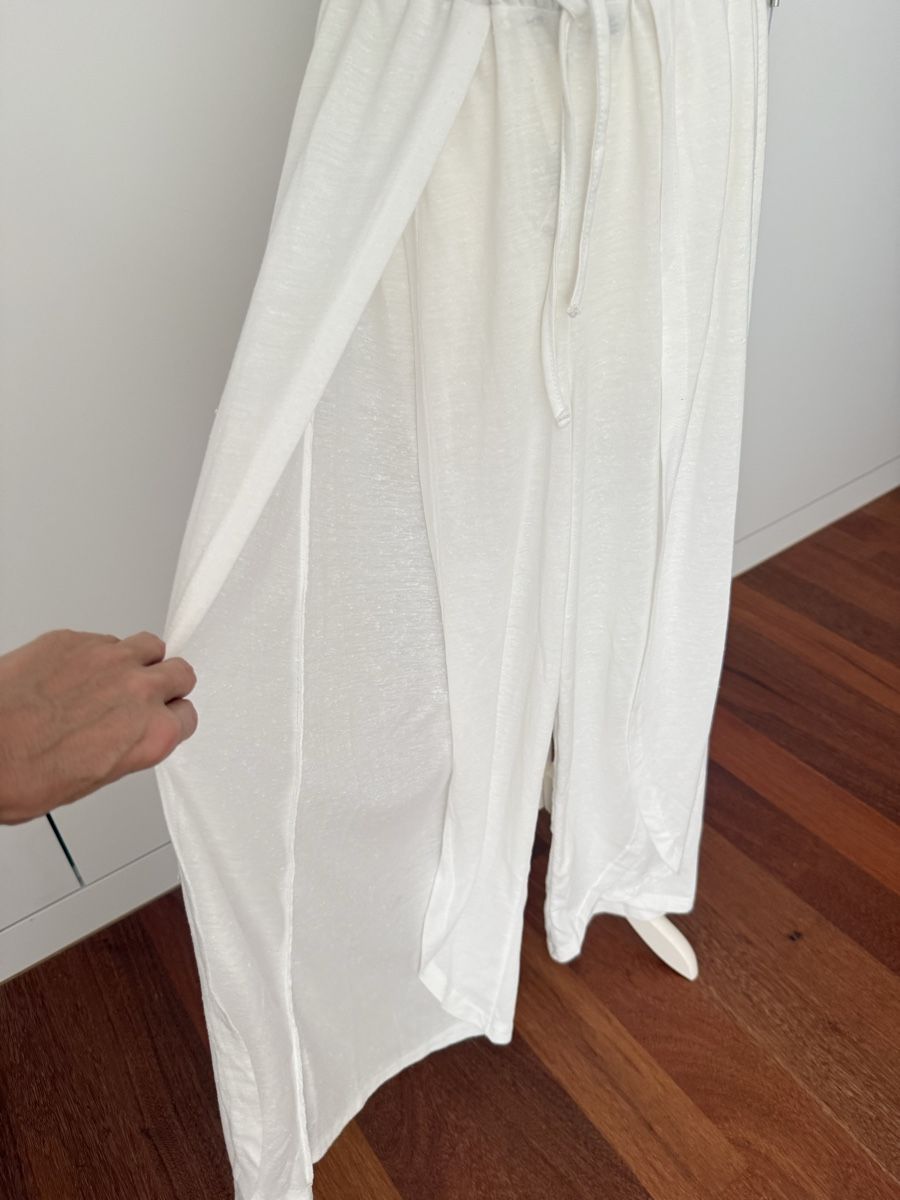Asos Pantaloni: Strand Hose weiss luftig, Gr. XS – Usato da Stansstad venduto da InStyle8 7