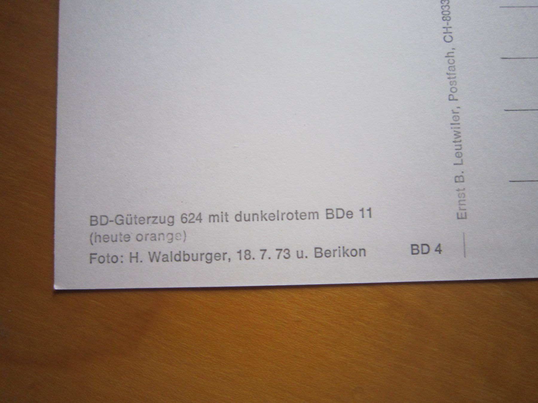 Cartoline postali: No 12 Postkarte Güterzug – Usato da Gordola venduto da Polentaefung 2
