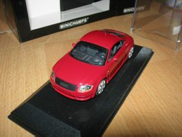 Audi  TT Coupe 1998 rot * Minichamps 1:43