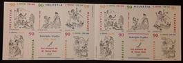 1999: Markenheftchen ** Nr.0-100 Comics mit 10 x 0.90 Rp.