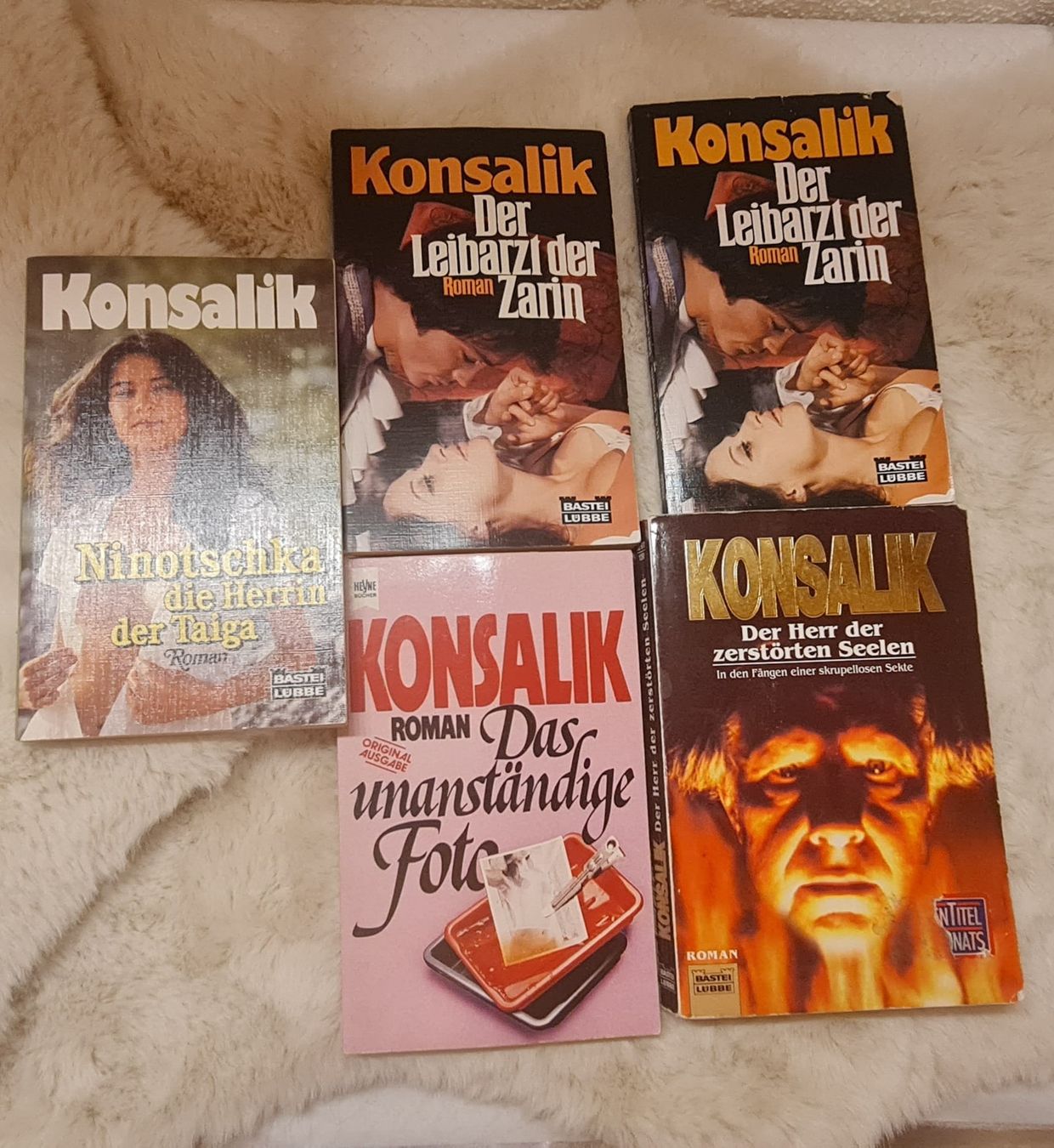 Bücher: 5x Konsalik Bücher – Gebraucht aus Toffen von Gwunderegge77