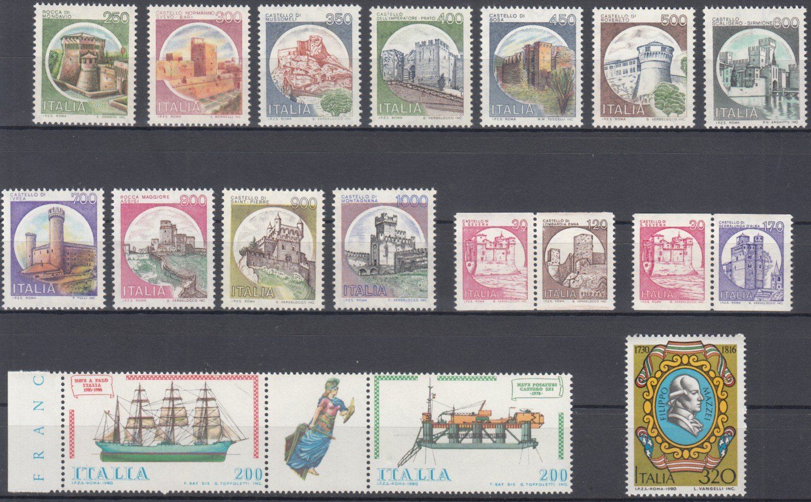 Tous les timbres: Italien 1980 postfrisch – D'occasion à Bürglen TG par StampGraf 3