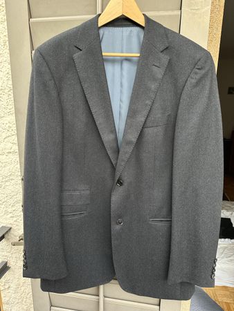 Anzug Hugo Boss grau Grösse L
