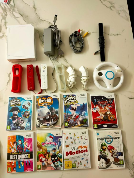 🎁 Nintendo wii MEGA SET GESCHENK IDE 🎁 4